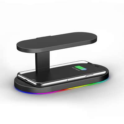 4 In 1 Wireless Charging Dock Uv Light Sterilizer Wireless Charger For Apple Devices