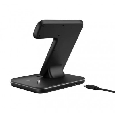 2020 New Product Factory Direct High Quality wireless charger support stand 3 in 1 charging station dock quick