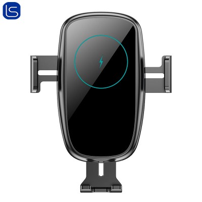 Wholesale Wireless Car Mount Charger 15W Auto Clamping Qi Fast Charging Car Mount